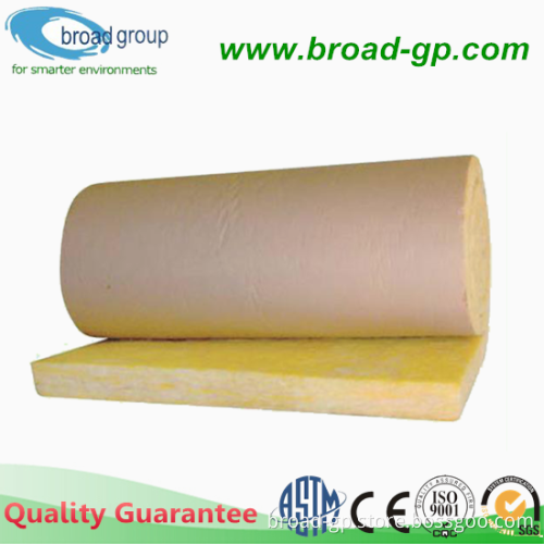 ISO and CE Waterproof Insulation Material Fiber Glass Wool Blanket